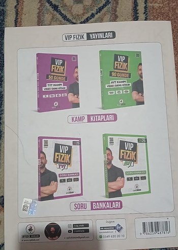VIP Fizik 50 Günde TYT Kampı Video Ders Kitabı - Görsel 2