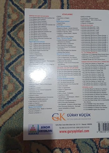 Binom Matematik Fasikülleri Trigonometri Kitabı - Görsel 2