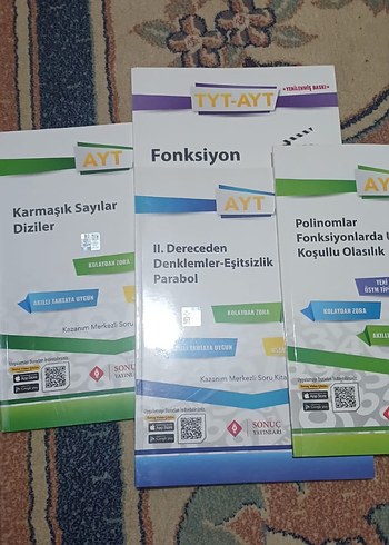 TYT-AYT Matematik Soru Kitapları Seti
