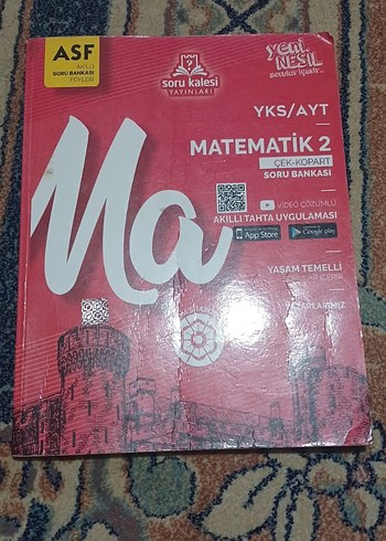 YKS/AYT Matematik 2 Soru Bankası - Soru Kalesi