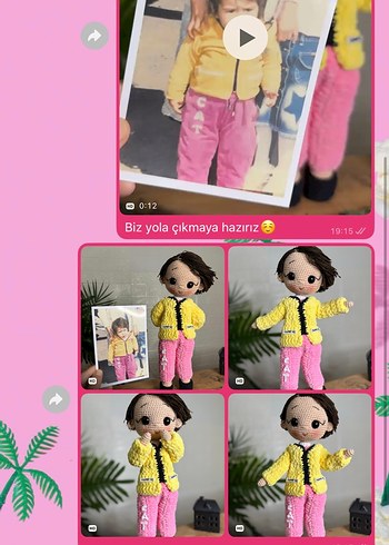Pastel Pembe Bebek Oyuncak