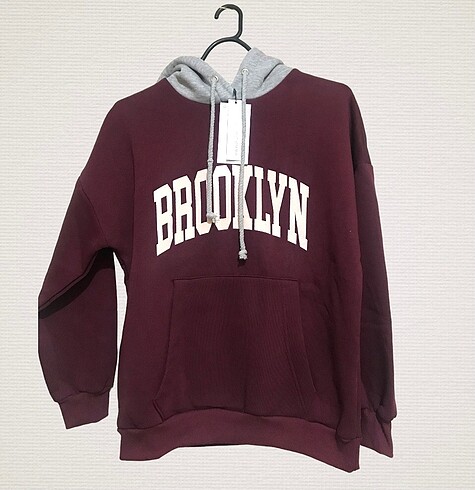 m Beden bordo Renk Bordo Beshka sweatshirt