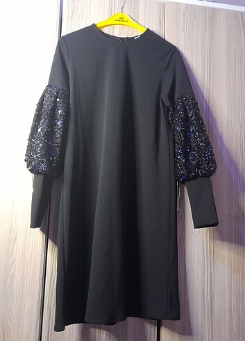 38 Beden siyah Renk Tunik
