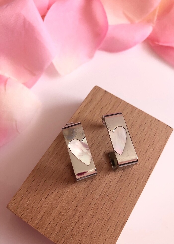 Kalp küpe - Görsel 3