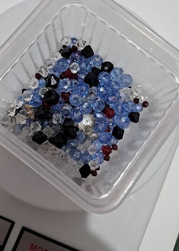 Beden Çok Renkli karışık kristal Boncuklar