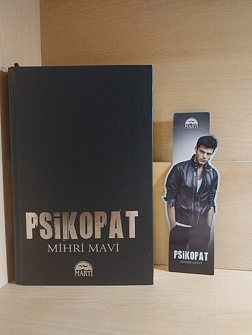 Psikopat - Mihri Mavi. ayraçlı sert kapak