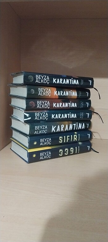 Beyza alkoç- Karantina + km serisi ciltli
