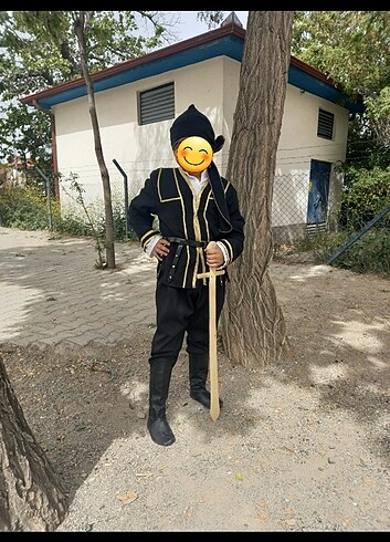 9 Yaş Beden Artvin yöresi erkek çocuk folklör kıyafeti