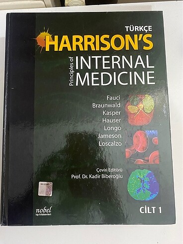 Harrison's Principles of Internal Medicine İki Cilt Takım