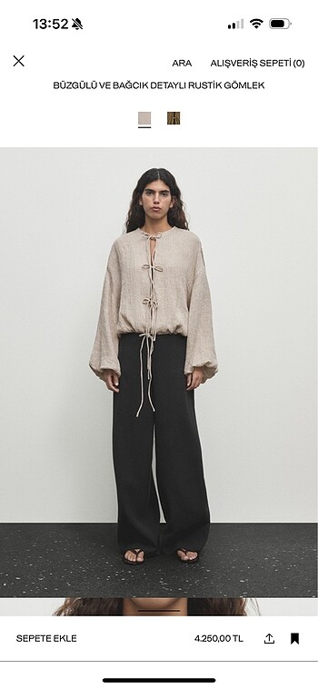 massimo dutti gömlek