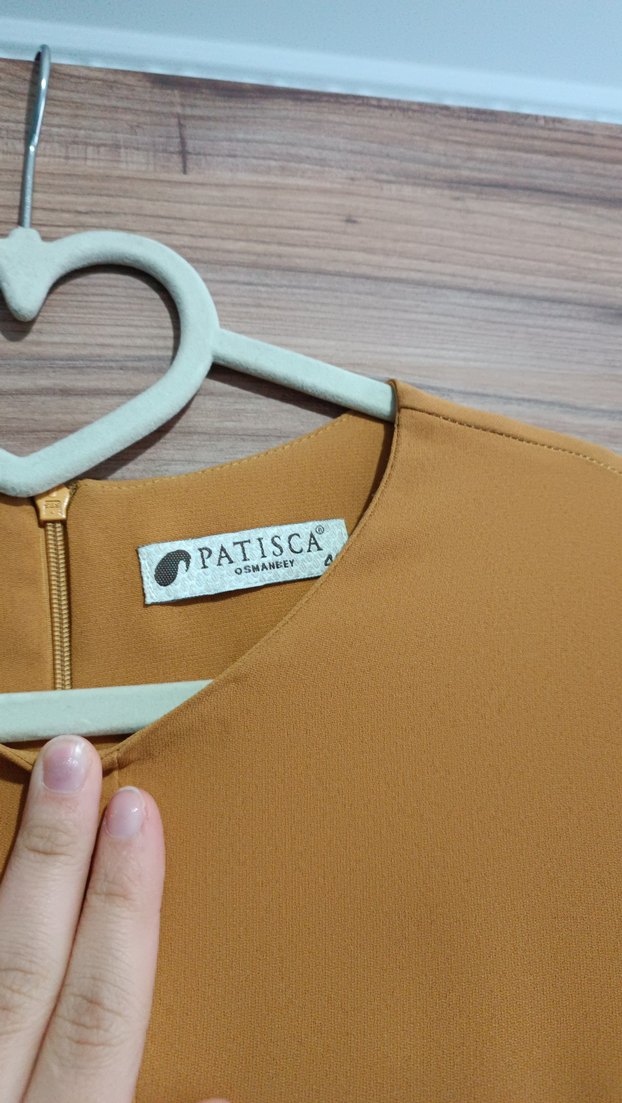 sarı Uzun Kollu Piliseli Kadın Elbise - Görsel 3