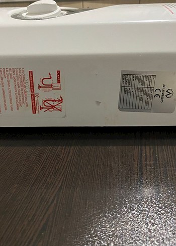 Alerso Beyaz Isıtıcı Termostatlı - Görsel 2