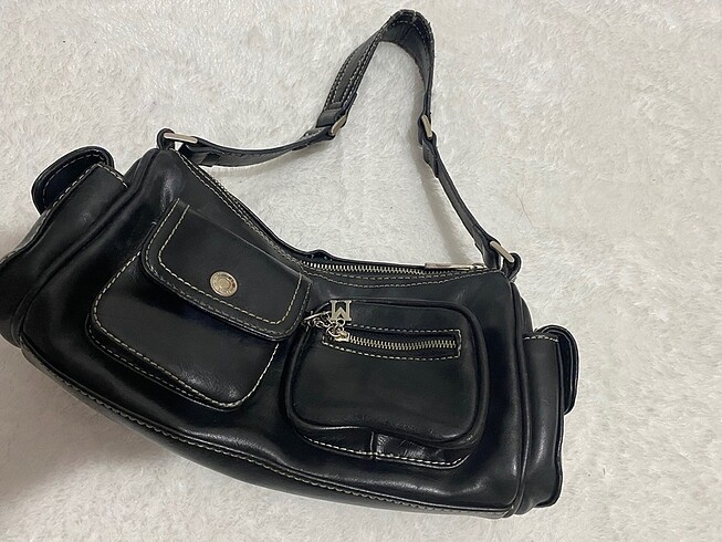 Mango Mango Vintage Deri Çanta