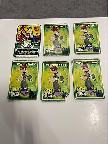 Ben 10 tradıng kart