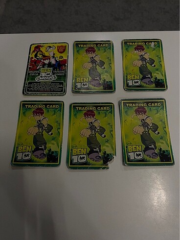 Beden Ben 10 tradıng kart