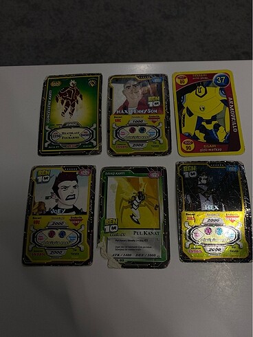 Beden Renk Ben 10 tradıng kart