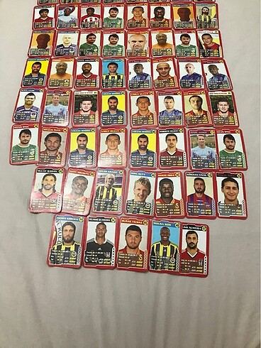  Beden Renk 2013 süper lig futbol kartları