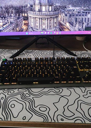  Beden Renk Gamepower Eva 7 60M mekanik kablolu klavye red switch