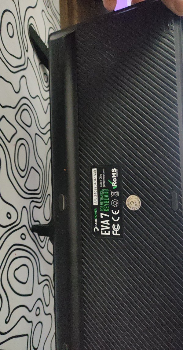 Gamepower Eva 7 60M mekanik kablolu klavye red switch - Görsel 4