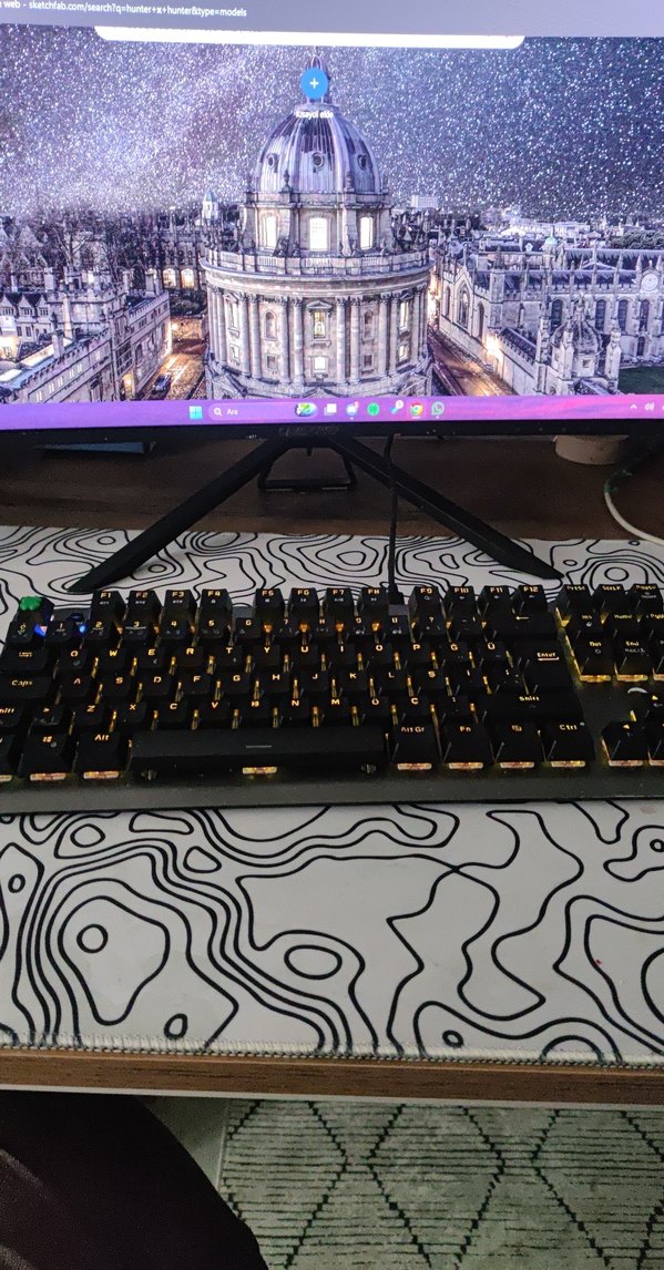 Gamepower Eva 7 60M mekanik kablolu klavye red switch - Görsel 5