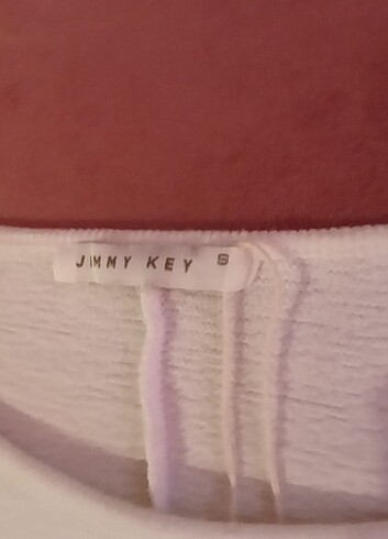 Jimmy Key jimmy key krem rengi bluz