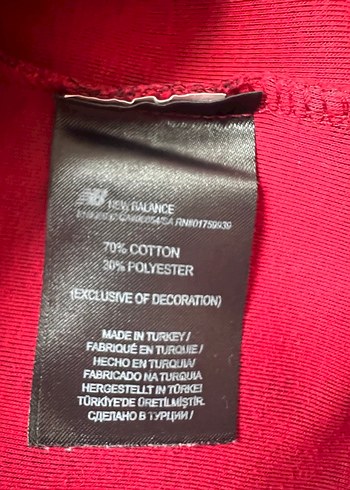 New Balance Erkek Kapşonlu Sweat - Görsel 5