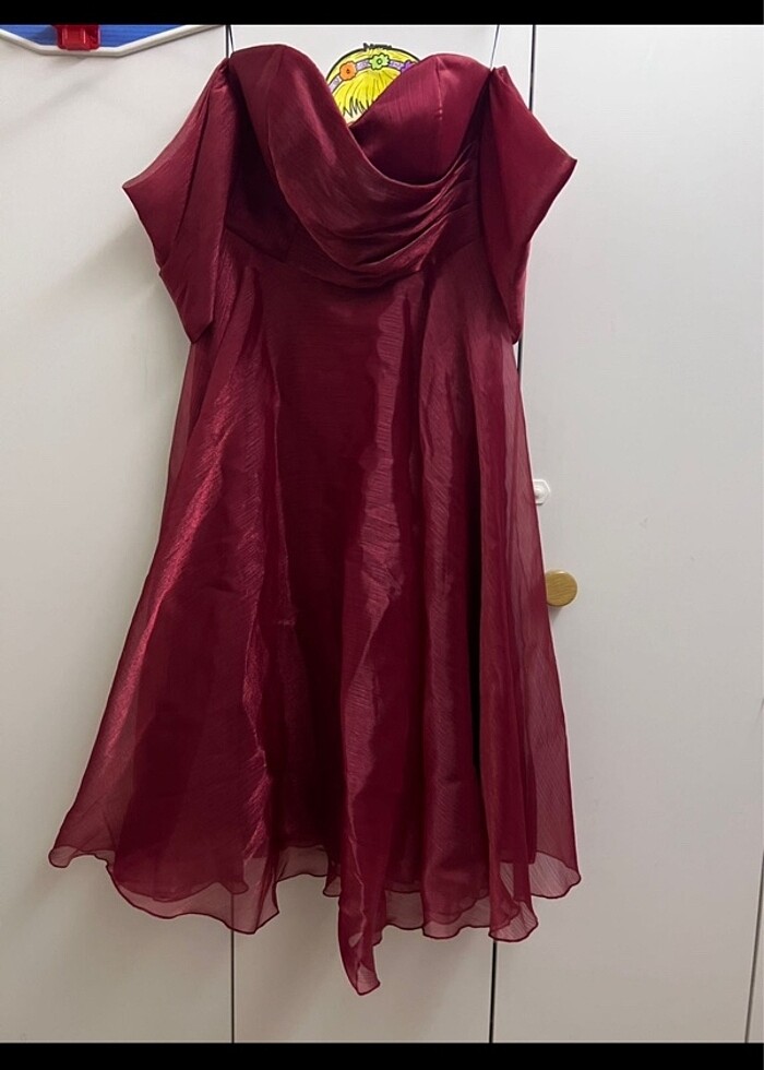 Carmen Strablez Gece Elbisesi/Abiye - Görsel 4