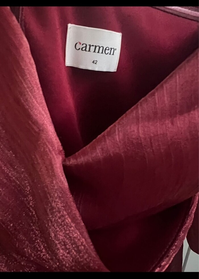 Carmen Strablez Gece Elbisesi/Abiye - Görsel 5