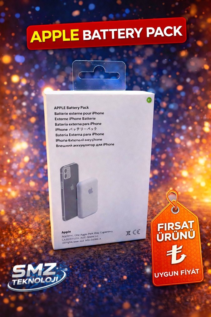 Apple iPhone Beyaz Battery Pack Magsafe - Görsel 2