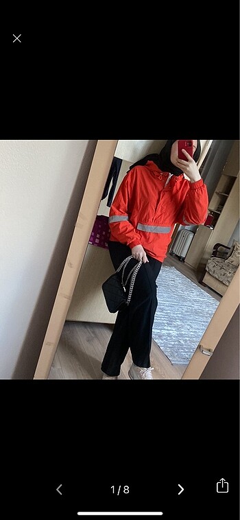 bershka kadın yağmurluk