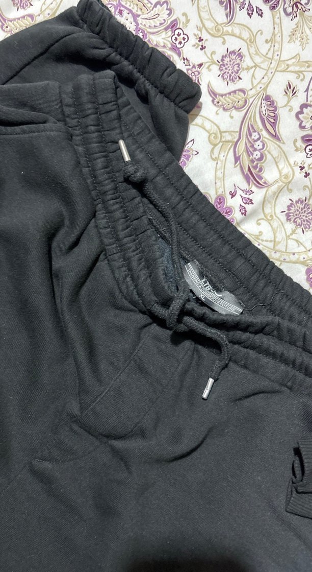 Siyah Kadın Oversize Sweatshirt - Görsel 3