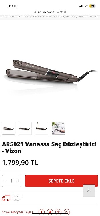 Arzum düzleştirici