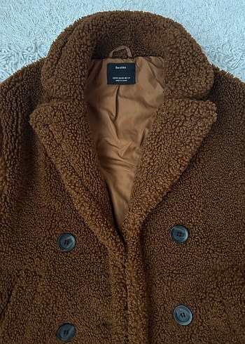 xs Beden kahverengi Renk Bershka Teddy Peluş Kaban