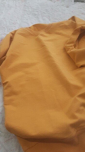 l Beden sarı Renk Kadin sweat