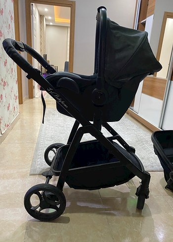 Bayb home Travel sistem Gri ve Siyah Bebek Arabası - Görsel 7