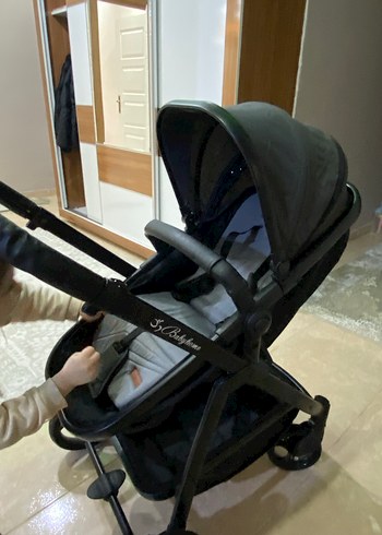 Bayb home Travel sistem Gri ve Siyah Bebek Arabası - Görsel 16