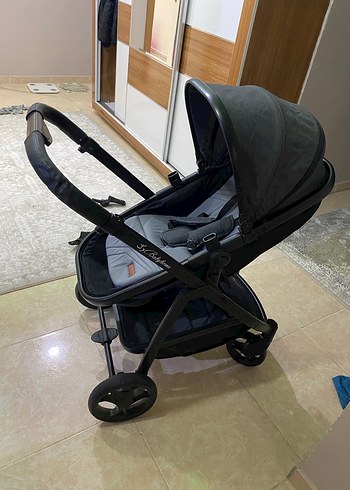 Bayb home Travel sistem Gri ve Siyah Bebek Arabası - Görsel 8