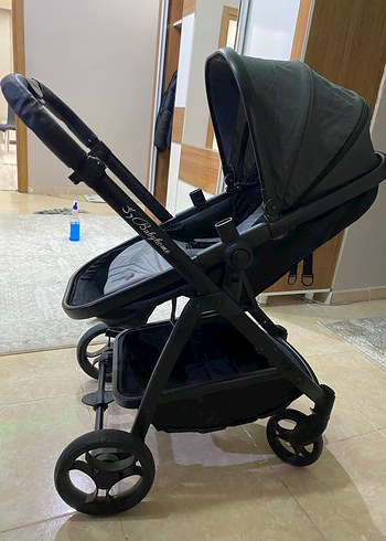 Bayb home Travel sistem Gri ve Siyah Bebek Arabası - Görsel 9