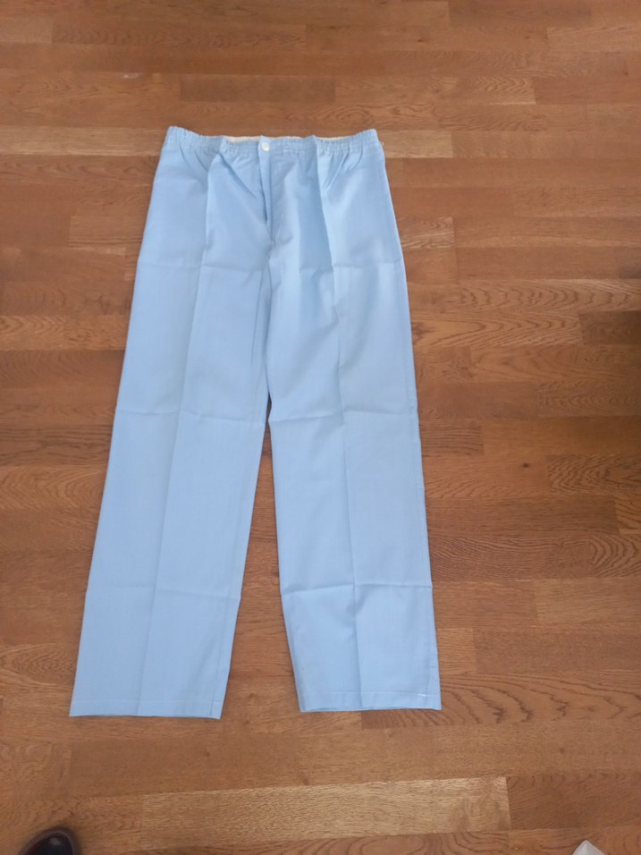 Düğmeli Mavi Erkek Pijama Takımı - Görsel 3