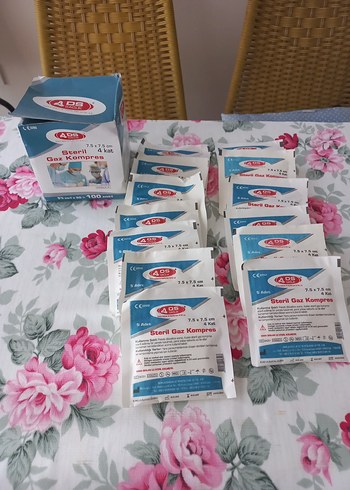 Steril Gaz Kompres Seti