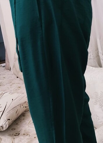 36 Beden yeşil Renk Kadın pantolon 