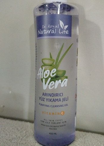 Aloe Vera Arındırıcı Yüz Yıkama Jeli 400ml