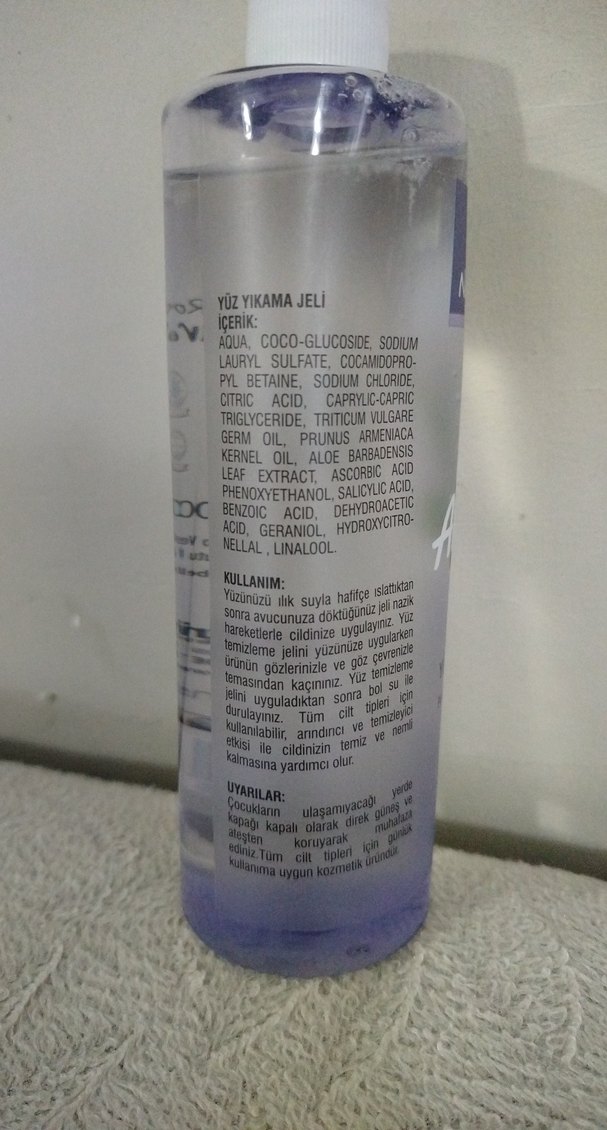 Aloe Vera Arındırıcı Yüz Yıkama Jeli 400ml - Görsel 2