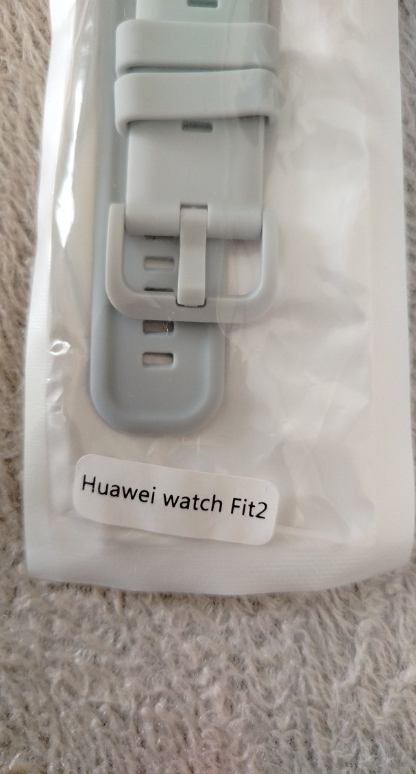 Huawei Watch Fit2 Uyumlu Gri Saat Kayışı - Görsel 3