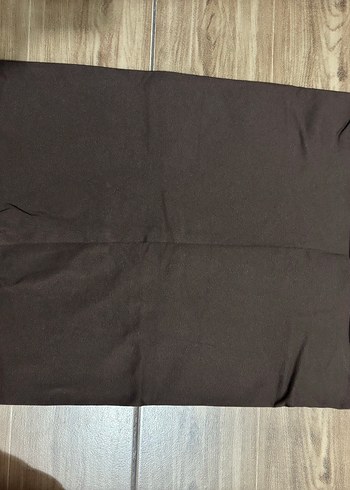 Kadın Kahverengi Askılı Kısa Tulum - Görsel 3