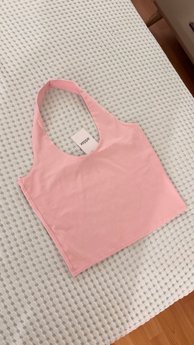 boyundan askılı pudra pembe body - Görsel 3