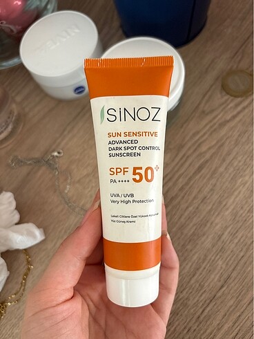 sinoz güneş kremi