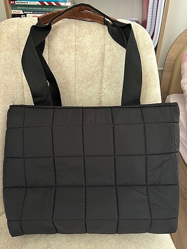 Defacto tote bag model siyah kol çantası