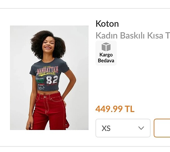 xs Beden gri Renk koton yarım kol gri crop