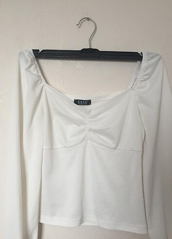 Büzgülü bluz - Görsel 2